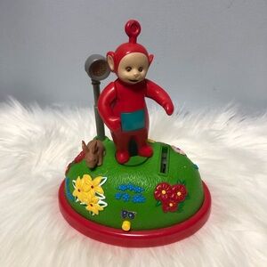 Vintage 1999 Trendmasters Teletubbies Po Musical Animated Piggy Bank